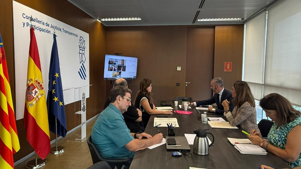 La Conselleria de Justicia, Transparencia y Participación La Conselleria de Justicia, Transparencia y Participación