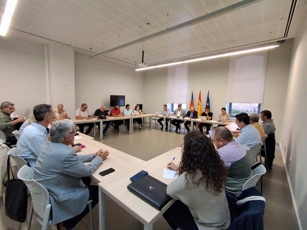 Reunión con el sector vitivinícola 