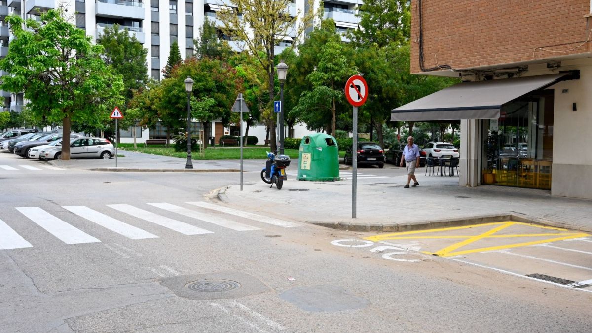 Un pas de vianants a València
