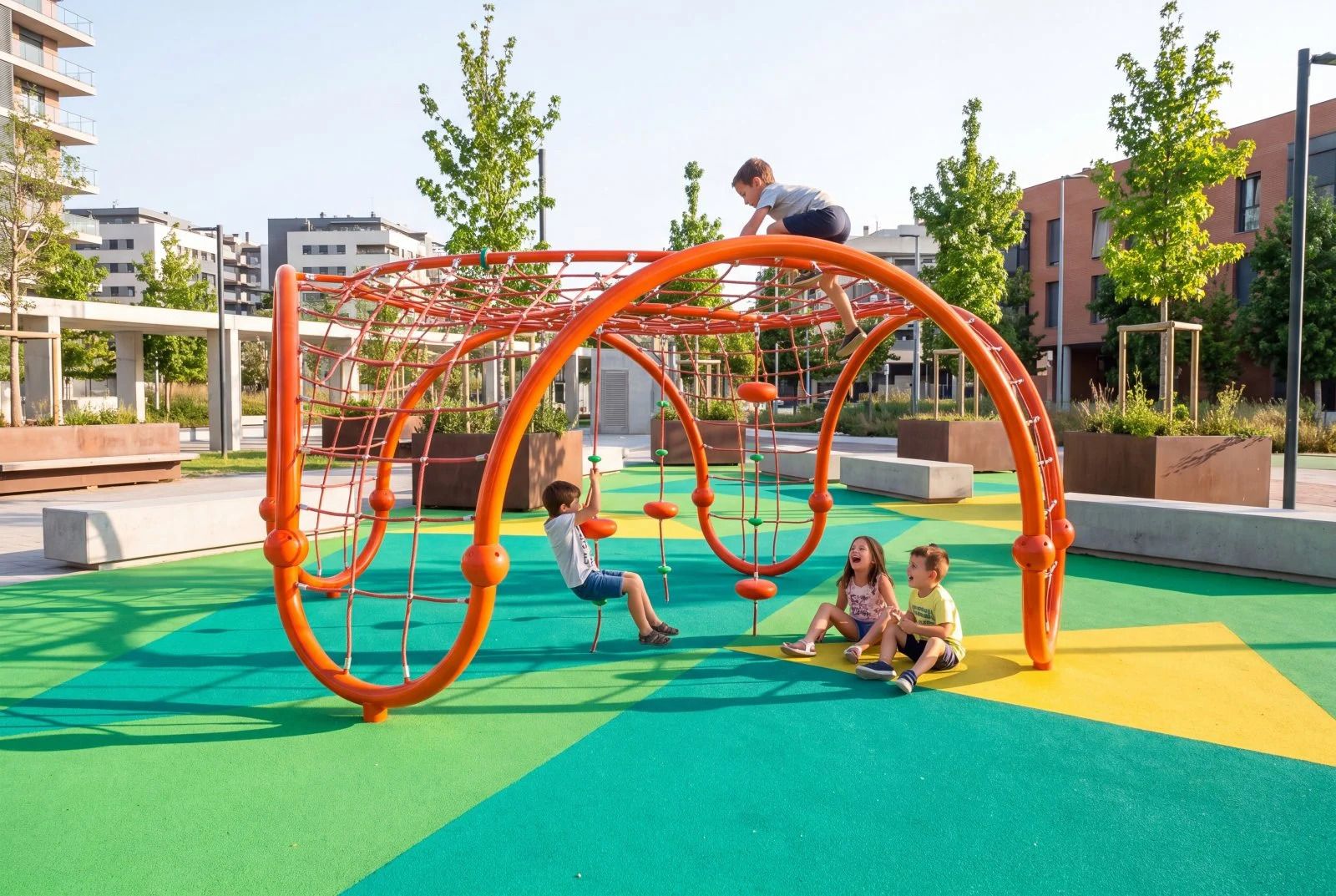 Imagen de un parque infantil