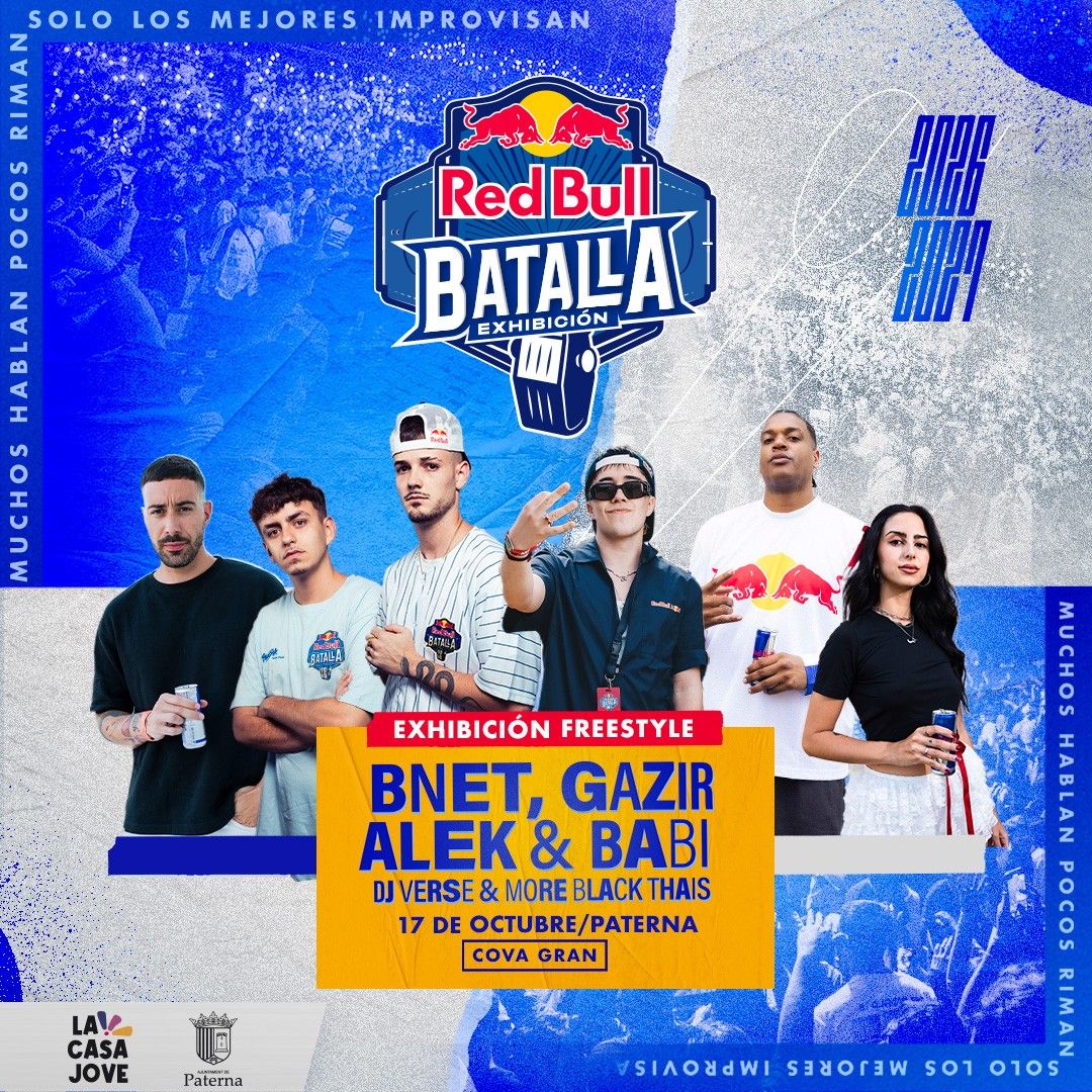 Cartel Red Bull Batalla en Paterna Cartel Red Bull Batalla en Paterna