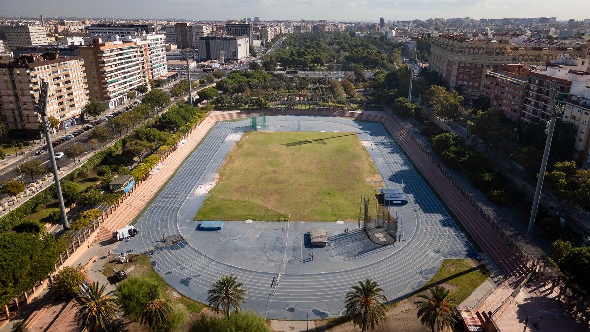 Pista atletisme Jardí del Túria