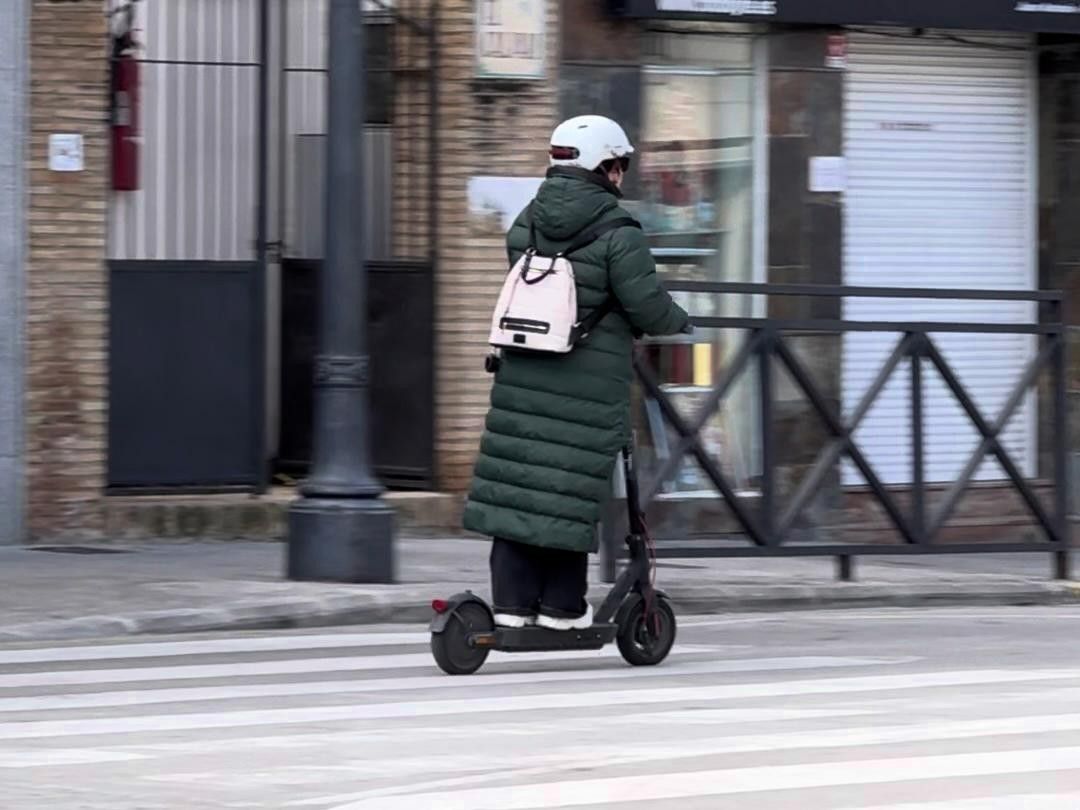 Imagen de un patinete eléctrico Imagen de un patinete eléctrico