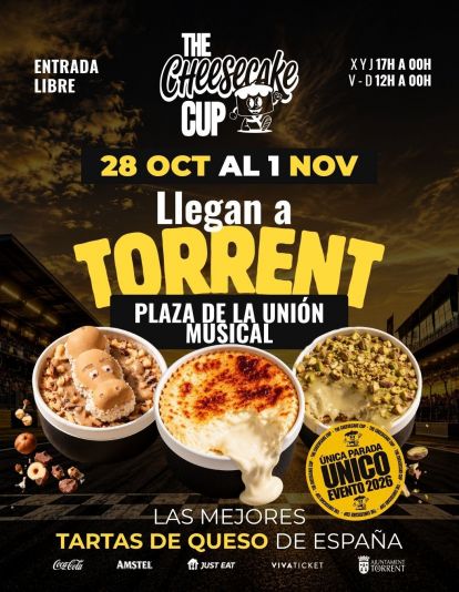 Cartel Campeonato Tartas de Queso Torrent 2026 Cartel Campeonato Tartas de Queso Torrent 2026