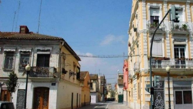 Un carrer del barri del Cabanyal-Canyamelar