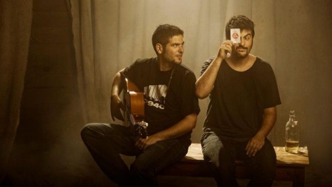 Imagen del grupo Estopa. Imagen del grupo Estopa.