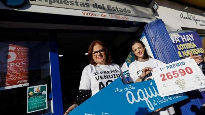 Una Administración premiada con el "Gordo" en una de las pasadas ediciones de la Lotería de Navidad