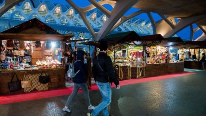 Mercadillo de Navidad en València