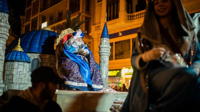 Cabalgata de Reyes en València. Año 2020.