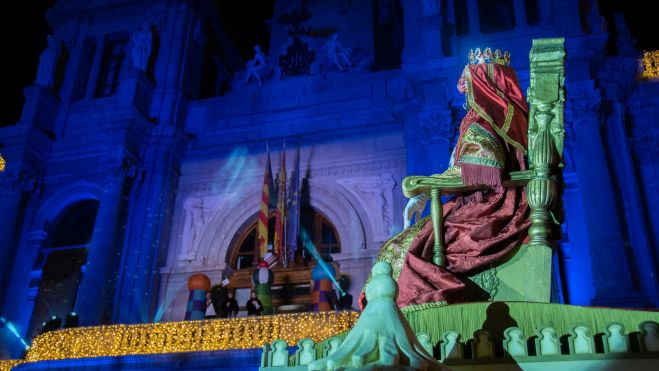 Cabalgata de los Reyes Magos de Oriente. Valencia 2020.