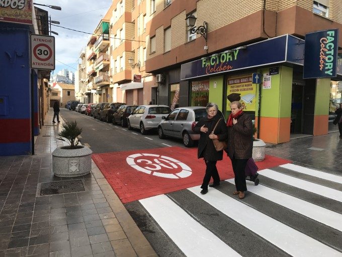 pacificación tráfico Campanar